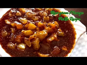 फोडणी देऊन केलेले कैरीचे आंबट गोड लोणचे | raw green mango achar recipe | कैरीचे लोणचे | mango pickle