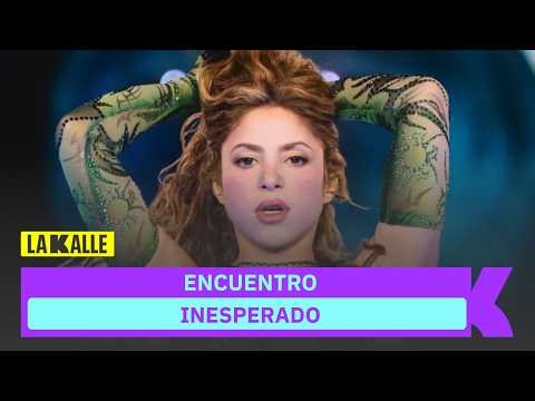 Inesperado encuentro de Shakira con 'Piqué' en pleno escenario; un momento de shock