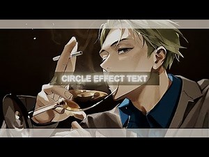 Circle Text | After Effects
