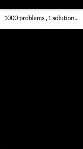 1000 Problems, ONLY 1 Solution! 💸💯 #MoneyMindset