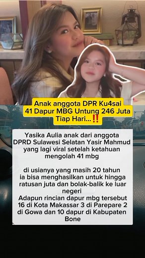 #fyppage #viral #ProgramMBG #Programmakansianggratissekolah #AnakDPR #DPRRI #Makassar #Gowa #highlight | Syilvia Tri Julia