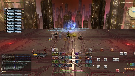 【FF14】至高之座零式 M4S本体 红眼飞出场外战士视角