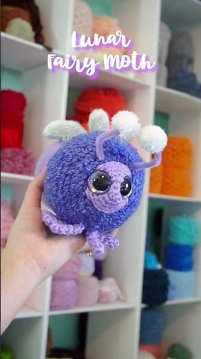 1 Pattern, 3 Sizes! 🌙 The Lunar Fairy Moth