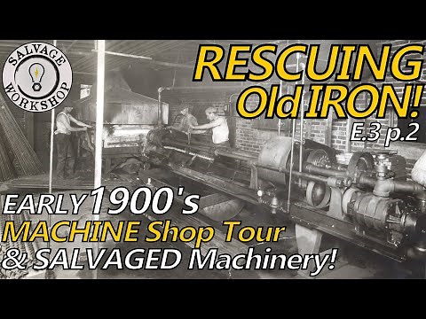 This Machine Shop is a TRUE Step Back in TIME! ~ RESCUING OLD IRON ~ Episode 3 P2 ~ TOOLING Galore!!