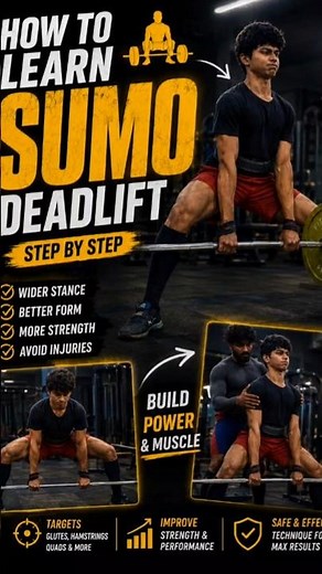 Want to learn the Sumo Deadlift as a beginner? step-by-step guide