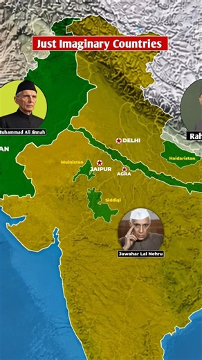 Pakistan’s Secret Corridor Through India! 🙄 #history #partition1947 #mapping