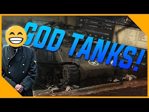 Hearts of Iron 4 Tank Division Templates (God Tank Divisions)