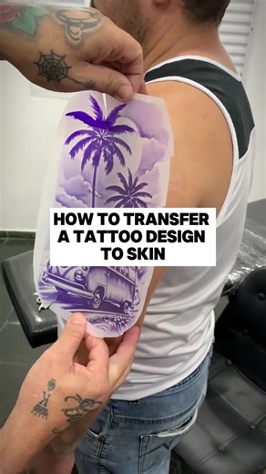 How to Transfer Tattoo Designs onto Skin Easily