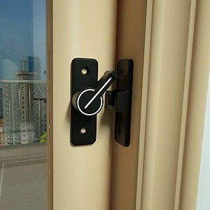 Heavy Duty Gate Latches Flip Latch Safety Door Bolt Latch Lock with Hardware for Barn Door Latch, Garden, Bathroom, Outdoor, Garage, Window, Sliding Door