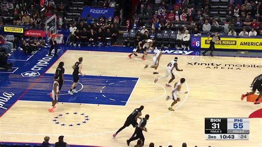 Philadelphia 76ers vs. Brooklyn Nets - Game Highlights