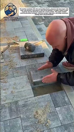 How to Replace a Damaged Paver Block | Professional Paver Repair Technique