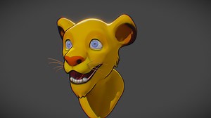 Simba - 3D model by Babou (@jukkathewalrus)