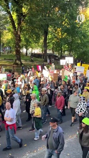 Tens of thousands of people gathered in Portland today as part of the No Kings demonstrations, which are being held across the country to protest President Donald Trump’s aggressive exercise of executive power. Demonstrations are being held in more than 50 cities across Oregon. The one starting at Portland’s Tom McCall Waterfront Park is the largest. Police, who were monitoring from a helicopter, estimated the crowd size at 40,000. Click the link to read more: https://www.oregonlive.com/portland