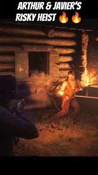 Arthur & Javier’s Risky Heist | RDR2 House Loot #gaming #viral #rdr2 #gameplay #games #shorts