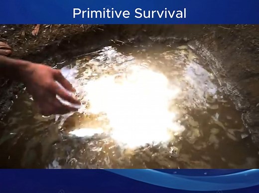 Primitive Technology: Constructing a Small Underground Swimming Pool | Primitive Survival
