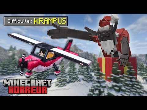 J'ai testé le nouveau MOD HORREUR de NOËL le plus EFFRAYANT de Minecraft… (Krampus Unleashed)