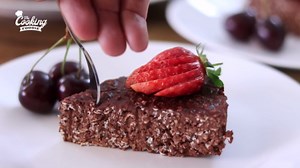 3-Ingredient Chocolate Oatmeal Cake Recipe | No Eggs, No Gluten, No Dairy