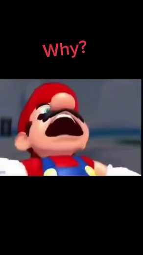 #Mario screaming for a literally 12 seconds