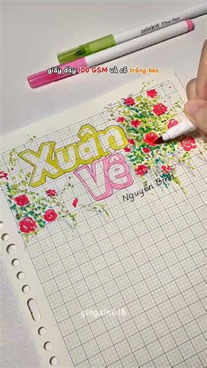 Giấy refill 4 ô ly ClassMate | Cre: qingxin616