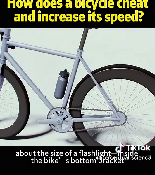 How does a bicycle cheat and increase its speed?#knowledge #science | Bicycle
