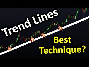 How to Draw Trend Lines (The BEST Technique) Trendlines TradingView Tutorial [Trend Line/Trendline ]