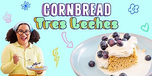 This Cornbread Tres Leches Cake Is a Delicious Balance of Sweet and Savory