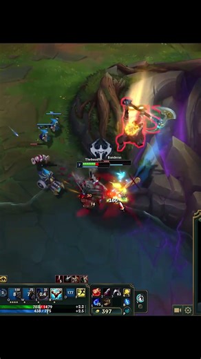 TheBausffs vs Darius - Outplayed - League of Legends #shorts