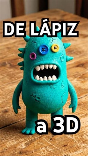 ¡Tu Dibujo COBRA VIDA! 🤯 (Lápiz ➡ 3D con IA 🚀)