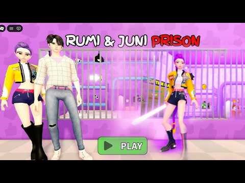 RUMI AND JINU PRISON RUN ! Roblox-Full Gameplay-Walkthrough