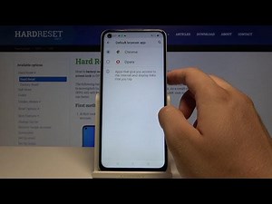 How to Set Up Chosen App as Default one in Oppo A52 – Browser App