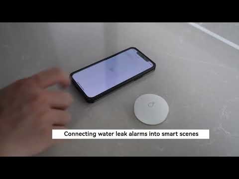 Meian 3PCS SW02 ZigBee Water Flood Leak Immersion Sensor Linkage