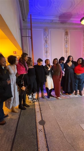Kelly Strayhorn Theater on Instagram: "Last Wednesday’s gallery opening for Practices of Holding was incredibly tender and moving. It was beautiful to witness the range of emotions, from joyful smiles to moments of deep reflection. We want to give a heartfelt congratulations to all the artists from @sibylsshrine! 👏🏽 Photographer Chad Isaiah @chadisaiahphoto took many stunning photos of the community coming together. We compiled an album and want to share more with you! Visit the 
