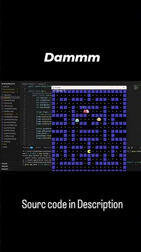 PacMan Game in Java https://github.com/Shivvw/PacMan-Game #pacman #java#javagame #game#javaproject