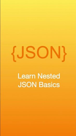 Learn Nested JSON Basics #json #coding #developer #techlife