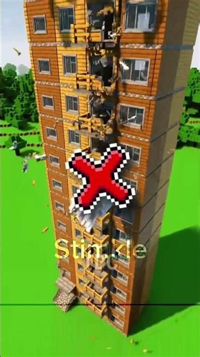 Small To Big Mobs vs tower #minecraft #minecraftanimation #fyp #teardown