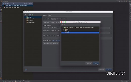 phpstrom远程管理主机/部署