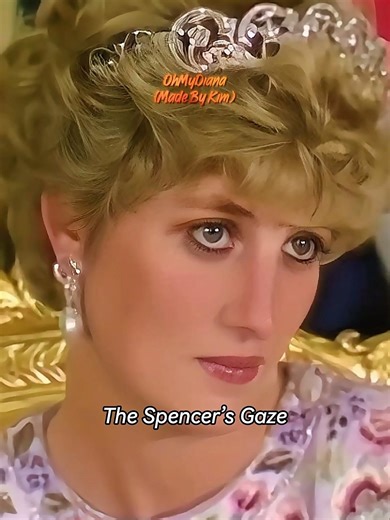 The Spencer’s Gaze👀. #dianaprincessofwales #dianaspencer #shorts #royalfamily #viral