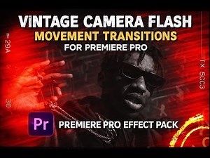 Motion Red Flash Effect 🔴⚡ | High-Energy Cinematic Flash Transition for Premiere Pro