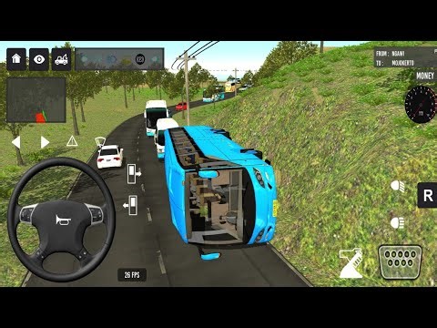 Indonesia Coach bus driving 💥 😱| Euro bus simulator 2026 Android gameplay #game 1 Part 77