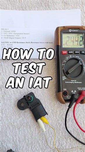 How to Test an Intake Air Temperature Sensor (IAT) Manually |...