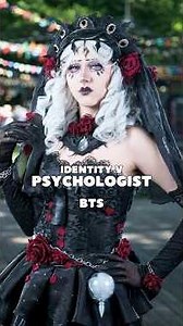 Everlasting Night «Psychologist» Ada Mesmer from #identityv #cosplay 🖤 #bygreenorg #bts #backstage