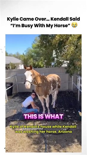 Kylie Was Like “Girl WHAT?!” 😭🐎 #kendalljenner #kyliejenner