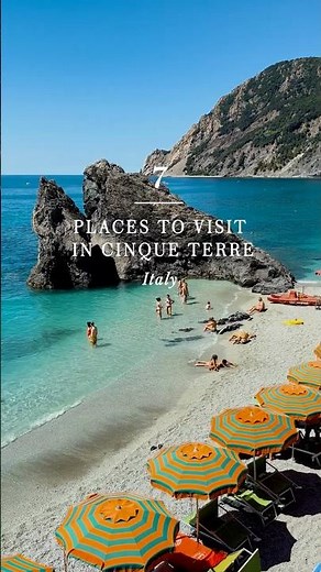 🇮🇹 7 places to visit in Cinque Terre #italytravel #cinqueterre #italianriviera #italytrip