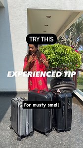 Ever opened your suitcase after months and been hit with a musty smell? 🧳Here’s an experienced tip—wipe it down with a cloth, clean the dirt off the wheels, and leave it in the sun for 3-4 hours. It stays fresh and ready for your next trip!Give it a try and let me know what you think. Come on ya! 💕....#mucherlaaruna #hack #tips #tipoftheday #cleaning #cleaninghacks #cleaningtips #suitcase #travel #travelhacks #easy #90sactor #80sactor #teluguactress #telugucinema | Mucherla Aruna