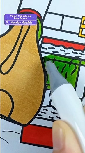 GREEN SANTA...🤔🤔 #riddles #coloring #satisfyingvideo #christmas #grinch #santa #winter #lego #elf