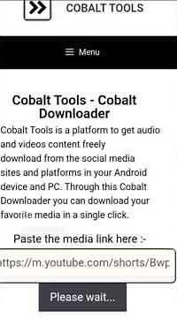 How to Download Videos from Cobalt Video Downloader ?