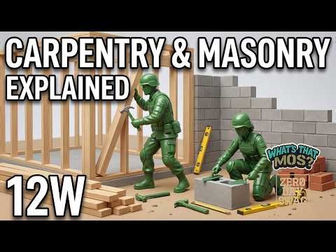 Is Army Carpentry & Masonry (12W) Right for You? The Real Breakdown
