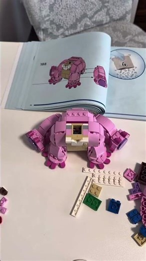 This Pink Lego Creation is Impossibly Cute 💕 #stitch #lego #build