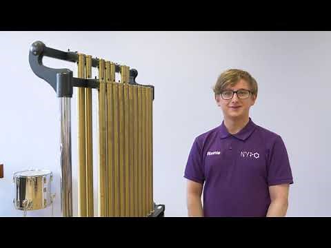 NYPO - Ronnie introduces the tubular bells | Percussion