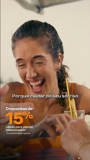 Your health starts with your smile | 15% OFF on Hapvida +Odonto | Health Month